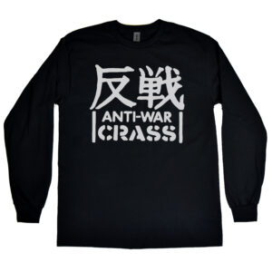 Crass “Anti-War” Men's Long Sleeve Shirt