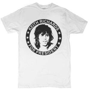 Keith Richards “For President” Men's T-Shirt