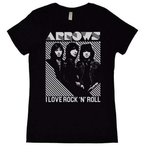 Arrows “I Love Rock N Roll” Women's T-Shirt