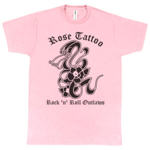 Rose Tattoo "Rock 'n' Roll Outlaws" Men's T-Shirt