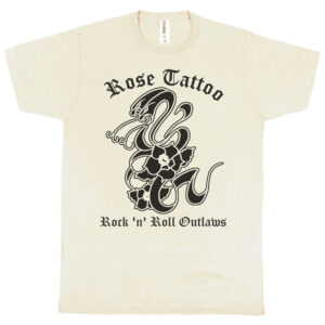 Rose Tattoo "Rock 'n' Roll Outlaws" Men's T-Shirt
