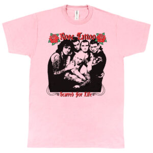 Rose Tattoo Shirt Scarred for Life (7 Colors) - Full Breach 77