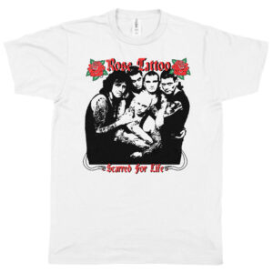 Rose Tattoo "Scarred for Life" Men's T-Shirt