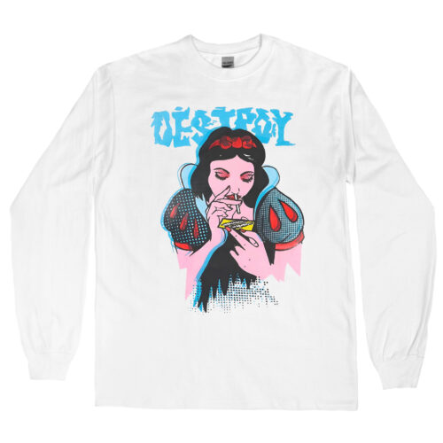 Seditionaries “Snow White Destroy” Men's Long Sleeve Shirt