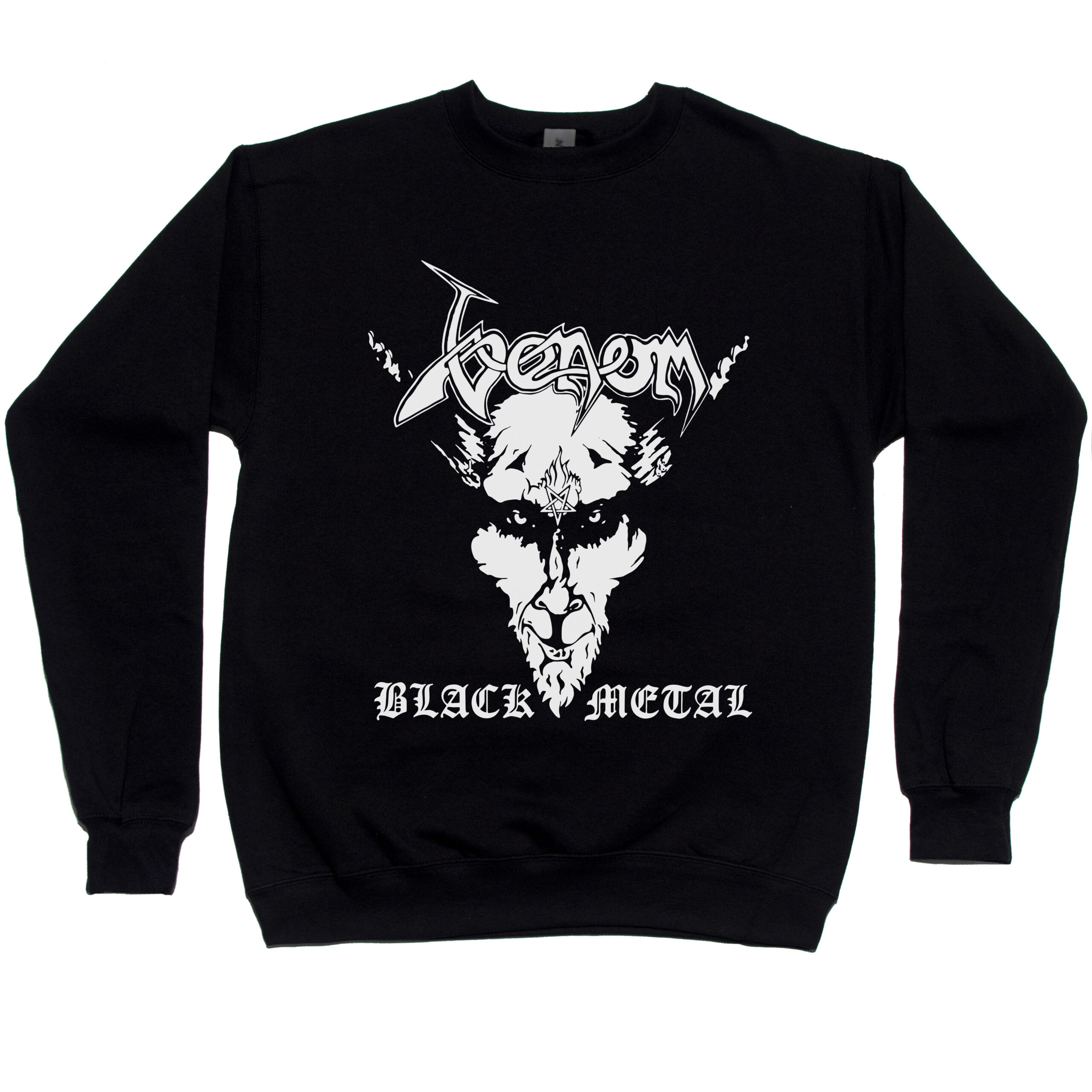 Black metal sweatshirt on sale