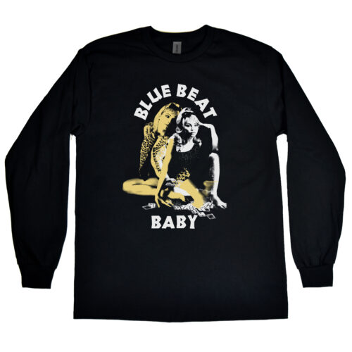 Brigitte Bond “Blue Beat Baby” Men’s Long Sleeve Shirt