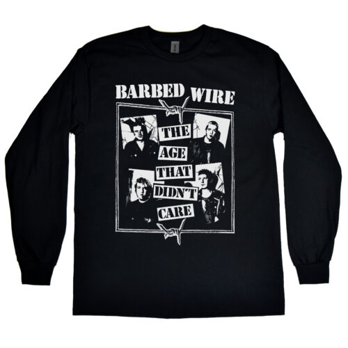 Barbed Wire “The Age That Didn’t Care” Men's Long Sleeve Shirt