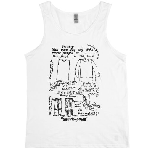 Seditionaries “Catalog” Men’s Tank Top