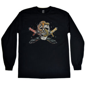 Skull, Snake & Swords Men’s Long Sleeve Shirt