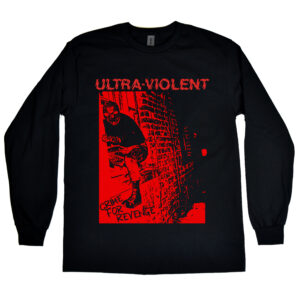 Ultraviolent “Crime for Revenge” Men's Long Sleeve Shirt